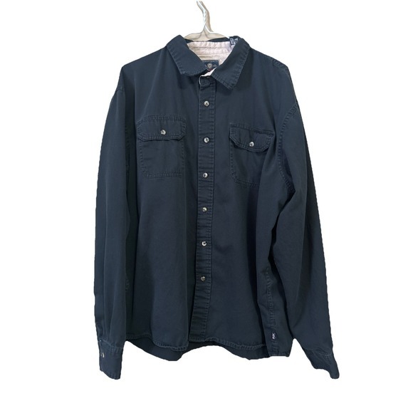 Wrangler Other - Wrangler Mens 2XL Dark Navy Heavy Cotton Denim Western RN130273 CA55394‎